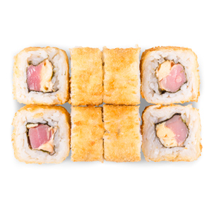 Тунец темпура ролл