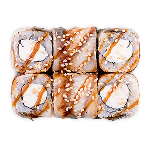 Филадельфия ролл с угрем Филадельфия ролл с угрем