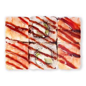 Филадельфия ролл с креветкой Филадельфия ролл с креветкой